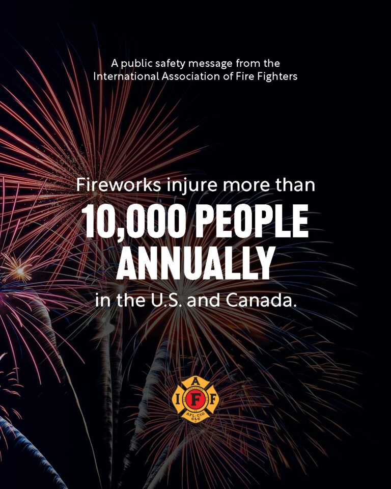 Firework Safety IAFF