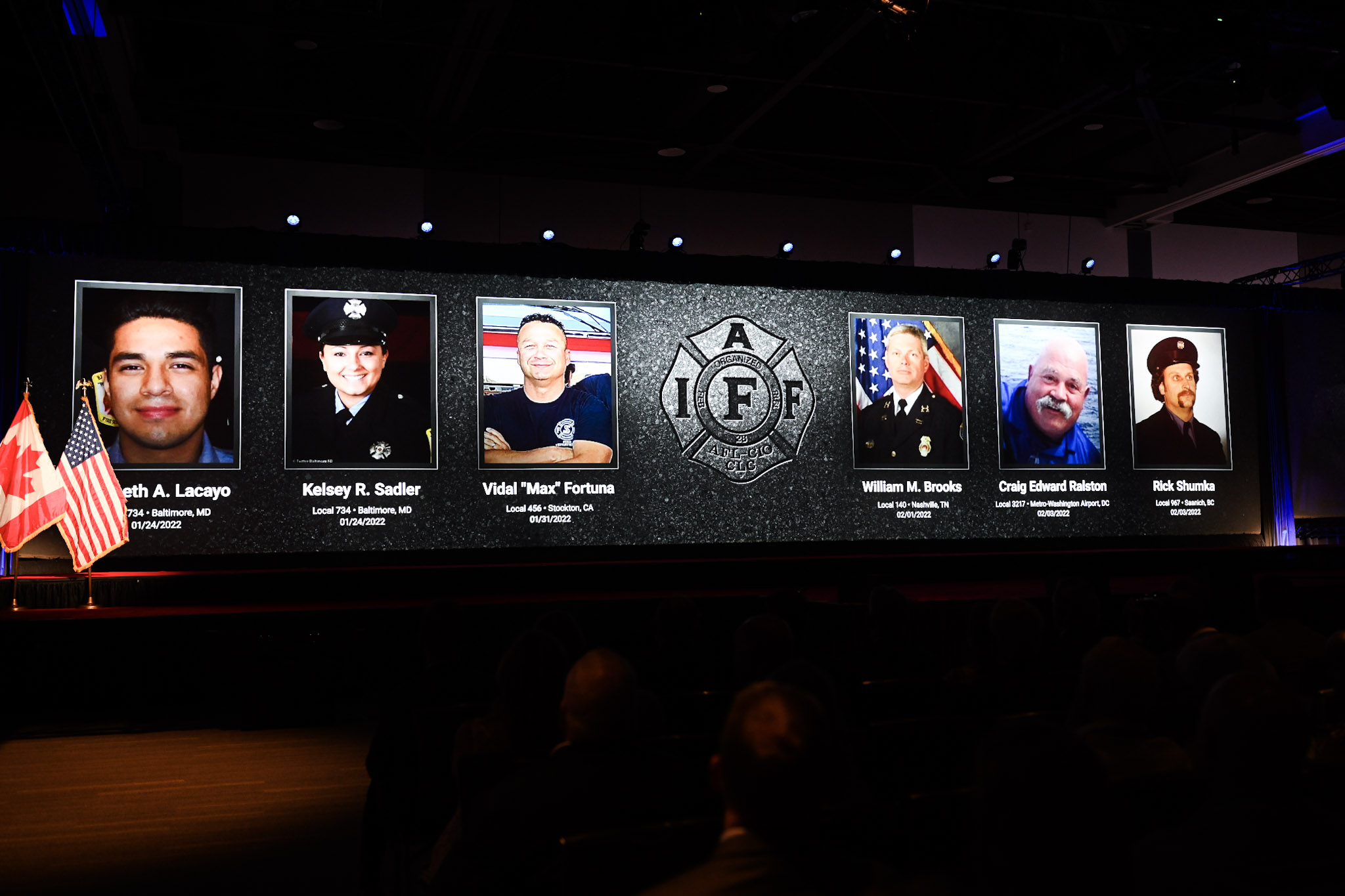 56th Convention Opens with a Special Ceremony in Ottawa IAFF