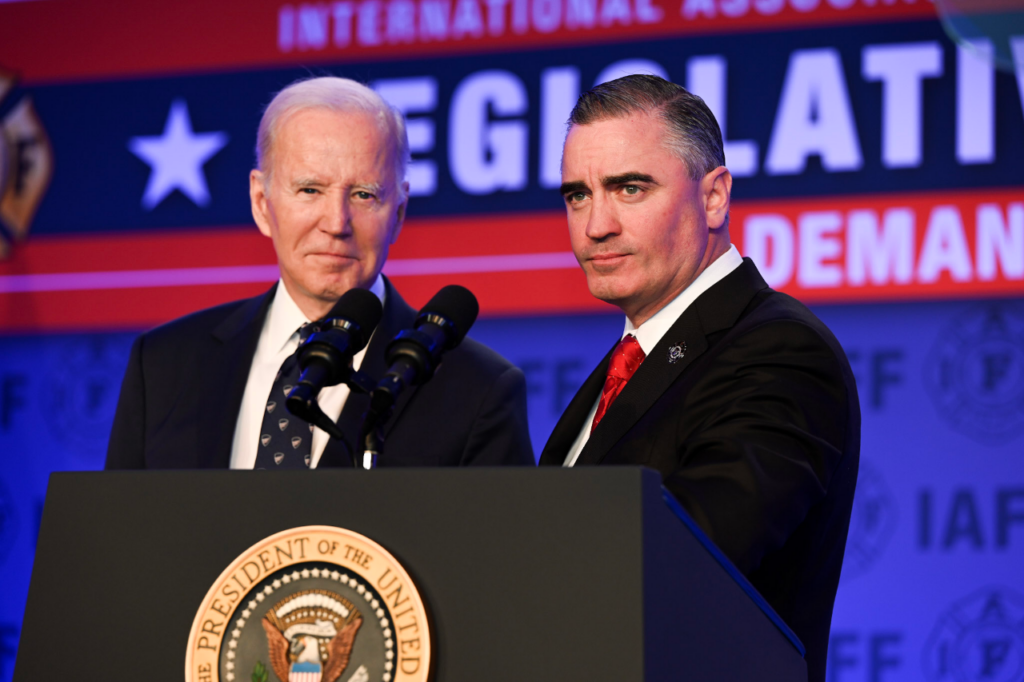 President Biden Headlines IAFF Legislative Conference IAFF